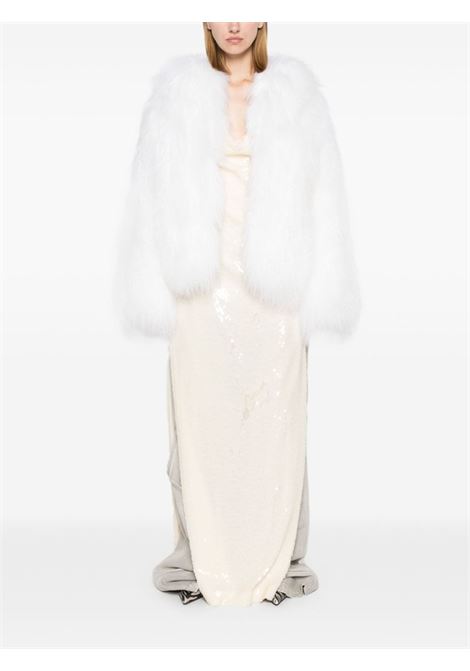 White shearling jacket The Attico - women THE ATTICO | 248WCB44FUR2001